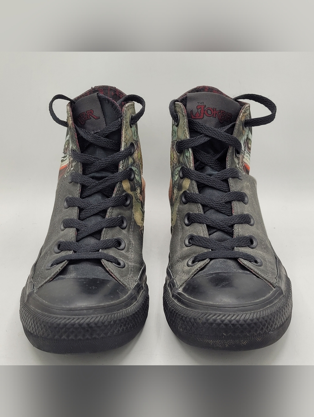 Converse Allstar DC Joker / Batman Hitop Sneakers Size 6 In Men 8 In Women - Picture 14 of 16